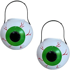 Balde Olho Halloween 15cm - 1 Un