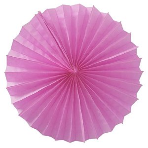 Enfeite de Papel Fiorata 30cm Rosa Choque - 1 Un