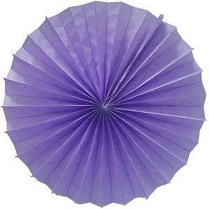 Enfeite de Papel Fiorata 40cm Lilás - 1 Un