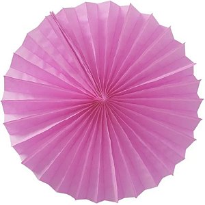 Enfeite de Papel Fiorata 40cm Rosa Choque - 1 Un