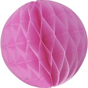 Enfeite de Papel Globo 48cm Rosa Choque - 1 Un