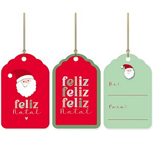 Tags De/Para Joyful 5x8cm - 120 Un