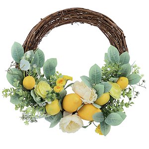 Guirlanda Limão Amarelo/Verde/Branco 50cm Limoncello - 1 Un