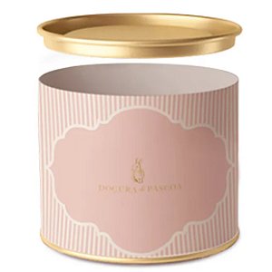 Lata Para Ovo Rígida 250g Páscoa Lavie Fou/Med Composê 9x16,5cm - 12 Un