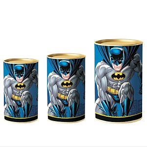 Lata Para Ovo 500g Páscoa Batman 2022 22x12,5cm - 12 Un