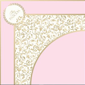 Express Para Ovo Estampado 39x39cm Royalle Rosa - 25 Un