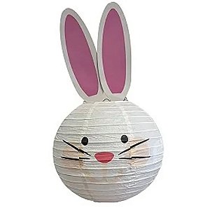 Lanterna Decorativa Coelho da Páscoa 25cm - 1 Un