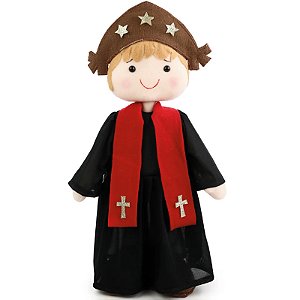 Boneco Para Festa Junina - Padre Lampião 40cm - 1 Un
