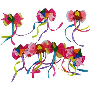 Kit Presilha Laço Caipira para Festa Junina - 2 Un