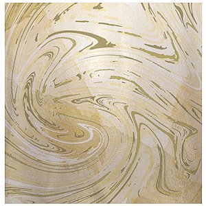 Embalagem Laminada Marmorizado Marfim para Bolo Gelado 20x22cm - 50 Un