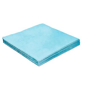 Guardanapo de Papel Folha Dupla 32x32cm Color Azul Claro - 20 Un