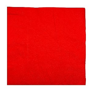 Guardanapo de Papel Folha Dupla 32x32cm Color Vermelho - 20 Un
