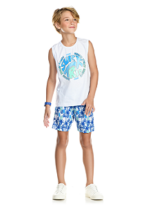 Conjunto Meia Malha / Tactel Sublimado