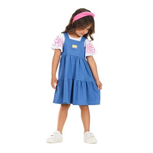 Conjunto Cotton/Meia Malha