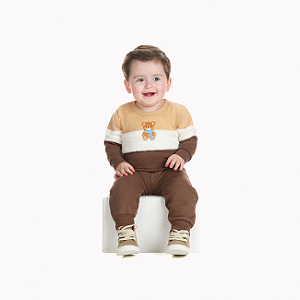 Conjunto Moletom/ Pelúcia