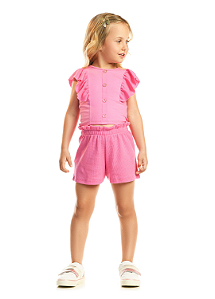 Conjunto Cotton / Malha Favo