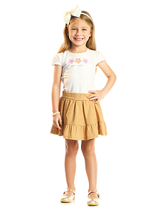 Conjunto Cotton / Malha Correntinha / Meia Malha