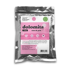 Máscara De Porcelana De Dolomita 100g - Tom De Pele