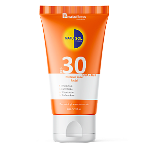 Protetor Solar Facial Fps30 60g - Natuflores