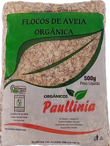 Flocos de Aveia Orgânica Paullinia 500g