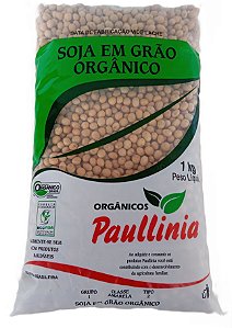 Soja em Grão Orgânico Paullinia 1kg