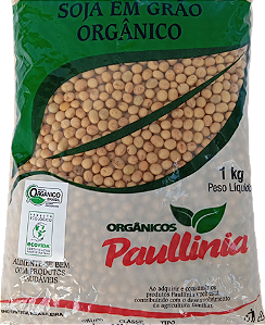 Soja em Grão Orgânico Paullinia 1kg