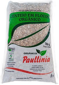 Centeio em Flocos Orgânico Paullinia 700g