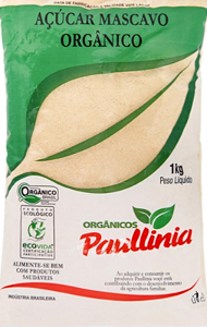 Açúcar Mascavo Orgânico Paullinia 1kg