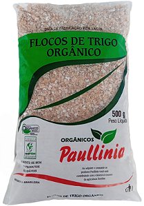 Flocos de Trigo Orgânico Paullinia 500g