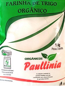 Farinha de Trigo Orgânico Branca Paullinia 1kg