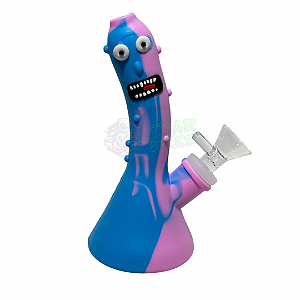 Bong de Silicone Pickle Rick