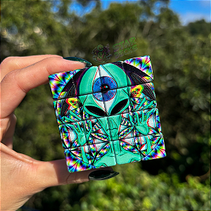 Dichavador Cubo Mágico Alien - 4 Partes