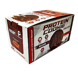 Display Protein cookie sabor cacau tradicional