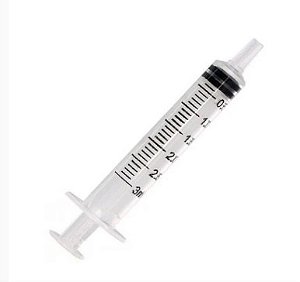 SERINGA LUER SLIP DESCARTÁVEL 20ML MEDIX
