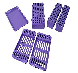 KIT ESTOJO PARA ESTERILIZAÇÃO STERILYS PLUS ROXO LYSANDA
