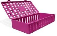 ESTOJO GRANDE PARA INSTRUMENTAL PINK CONFORT ODONTO