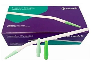 SUGADOR CIRURGICO DESCARTAVEL 10UN INDUSBELLO