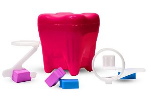 POSICIONADOR DE ENDO NEW ADULTO C/CX AUTOCLAVE ROSA CONFORT ODONTO