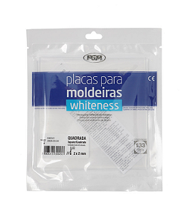PLACA PARA MOLDEIRA CLAREAMENTO QUADRADA 1MM 2UN FGM