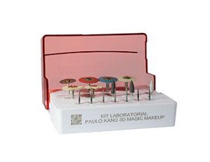 KIT LABORATORIAL PAULO KANO 3D MAGIC MAKEUP AMERICAN BURRS