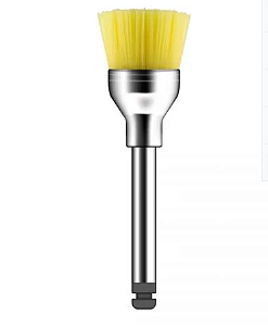 ESCOVA ROBINSON COLOR-BRUSH AMARELA SEMI-SOFT TACA AMERICAN BURRS