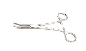 PINÇA HEMOSTATICA KELLY CURVA 14CM GOLGRAN