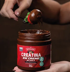 Creatina em creme de avelã 450g