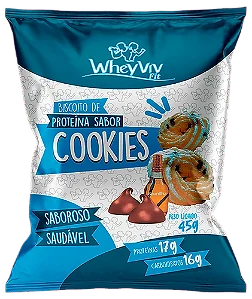 Biscoito proteico de cookies 45g