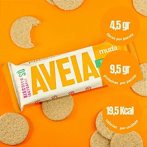 Biscoito de aveia tradicional