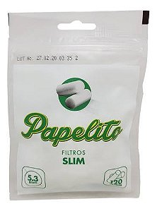 Filtro para Cigarro Papelito Slim 5,3mm (Pacote com 120)