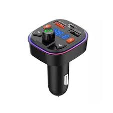Adaptador Transmissor Bluetooth Fm Carro Sem Fio Carregador CD01 HMaston