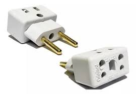Adaptador Tomada 3 Pinos P/ 2 Benjamin 10 E 20 Amperes