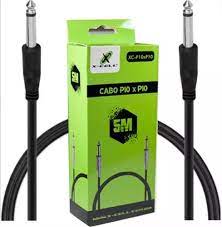 Cabo de Áudio X-Cell P10 x P10, 5 Metros – XC-P10XP10