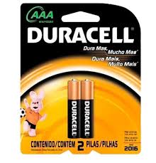 Pilha alcalina 3A Duracell
